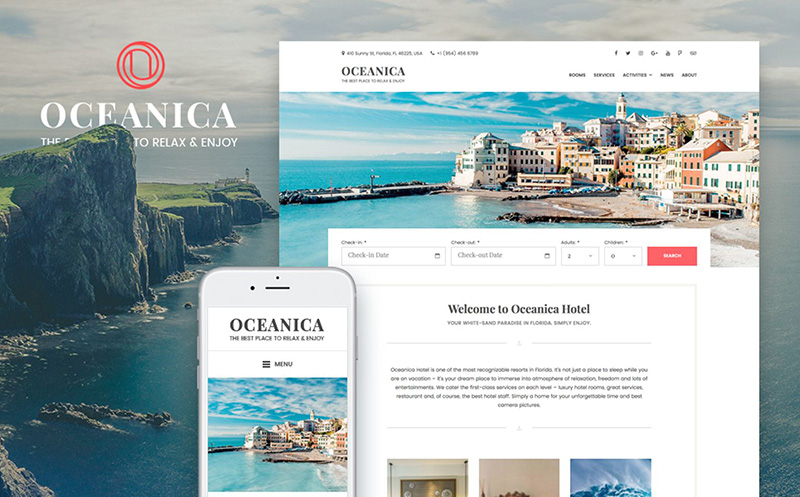 WordPress Theme Oceanica